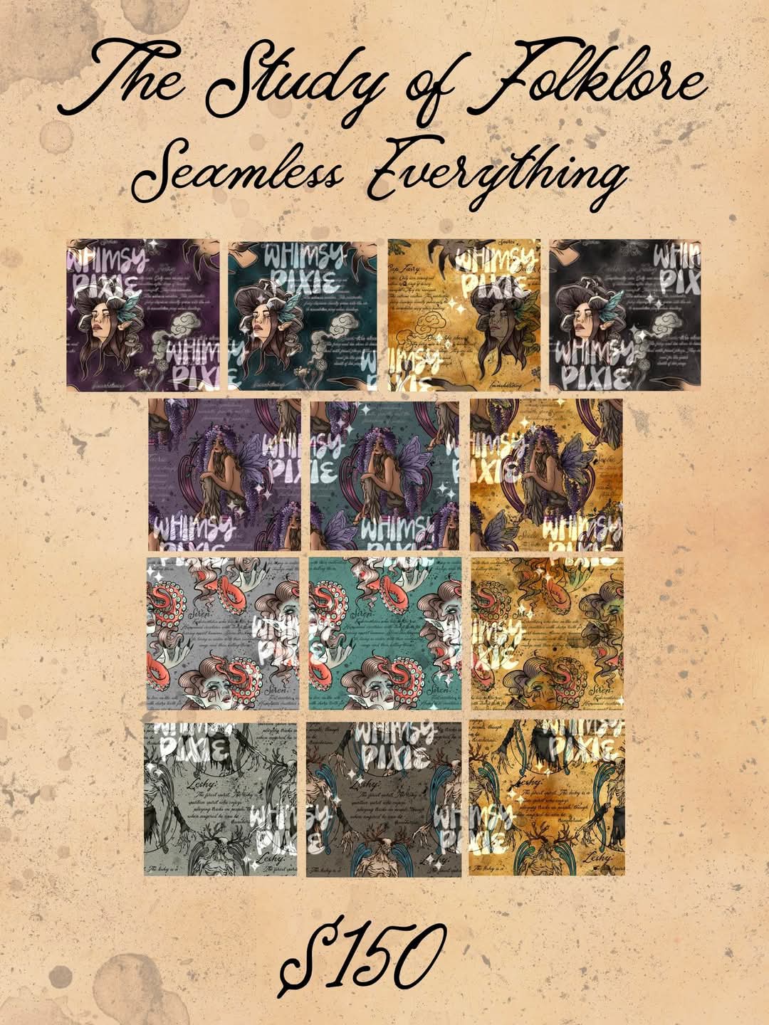 Study of Folklore Seamless Bundle